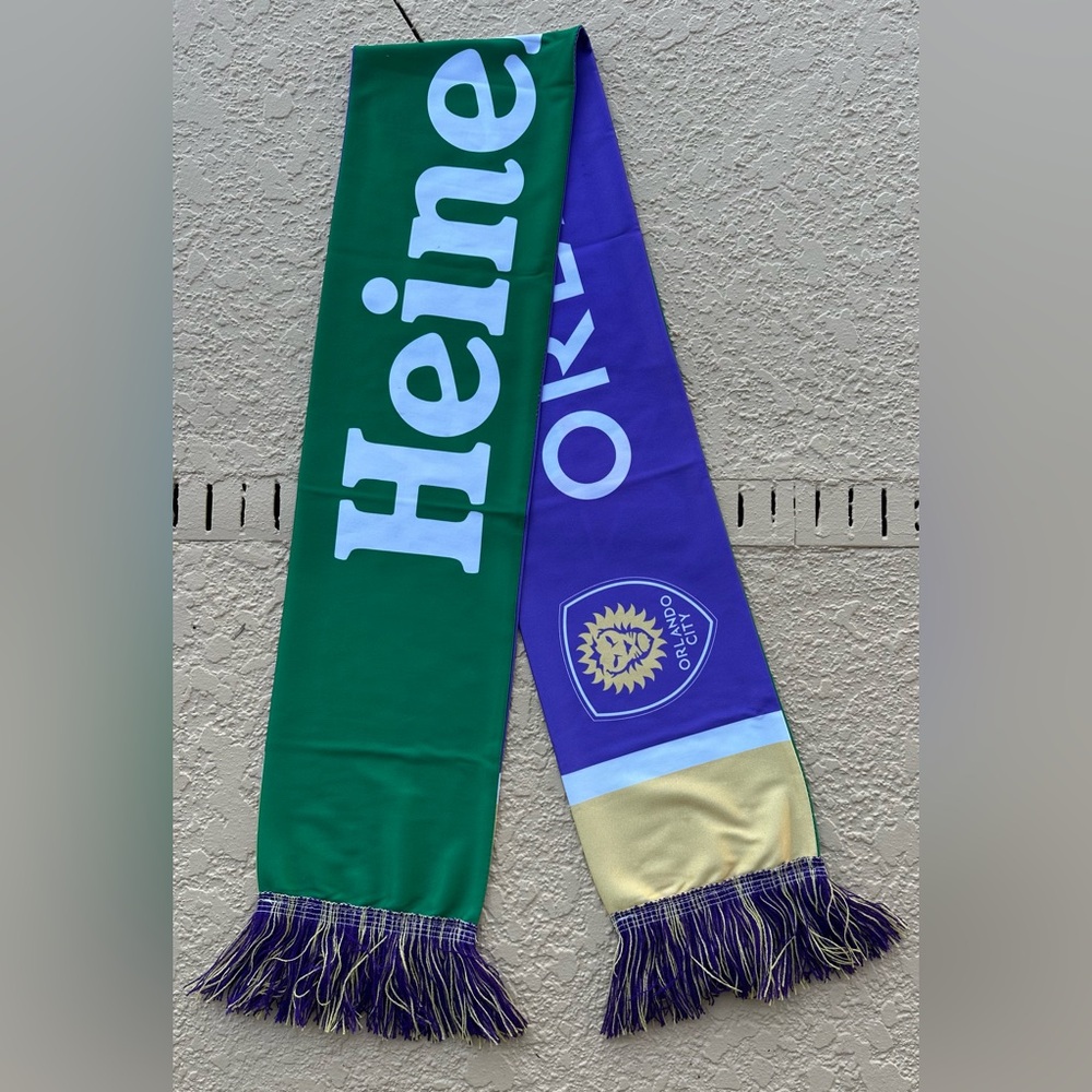 Heineken Orlando City SC MLS Scarf in VGC